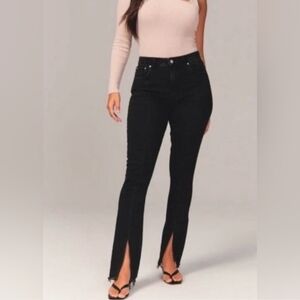 Abercrombie & Fitch Black High Rise Women Jeans